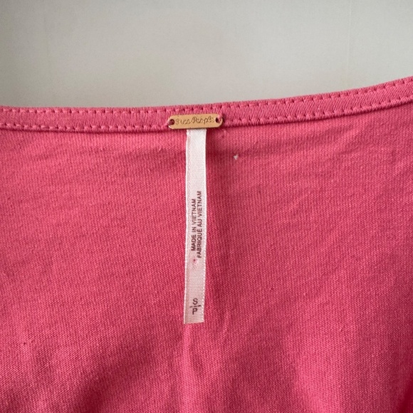 FREE PEOPLE Pink Kitty Tee - Picture 8 of 9